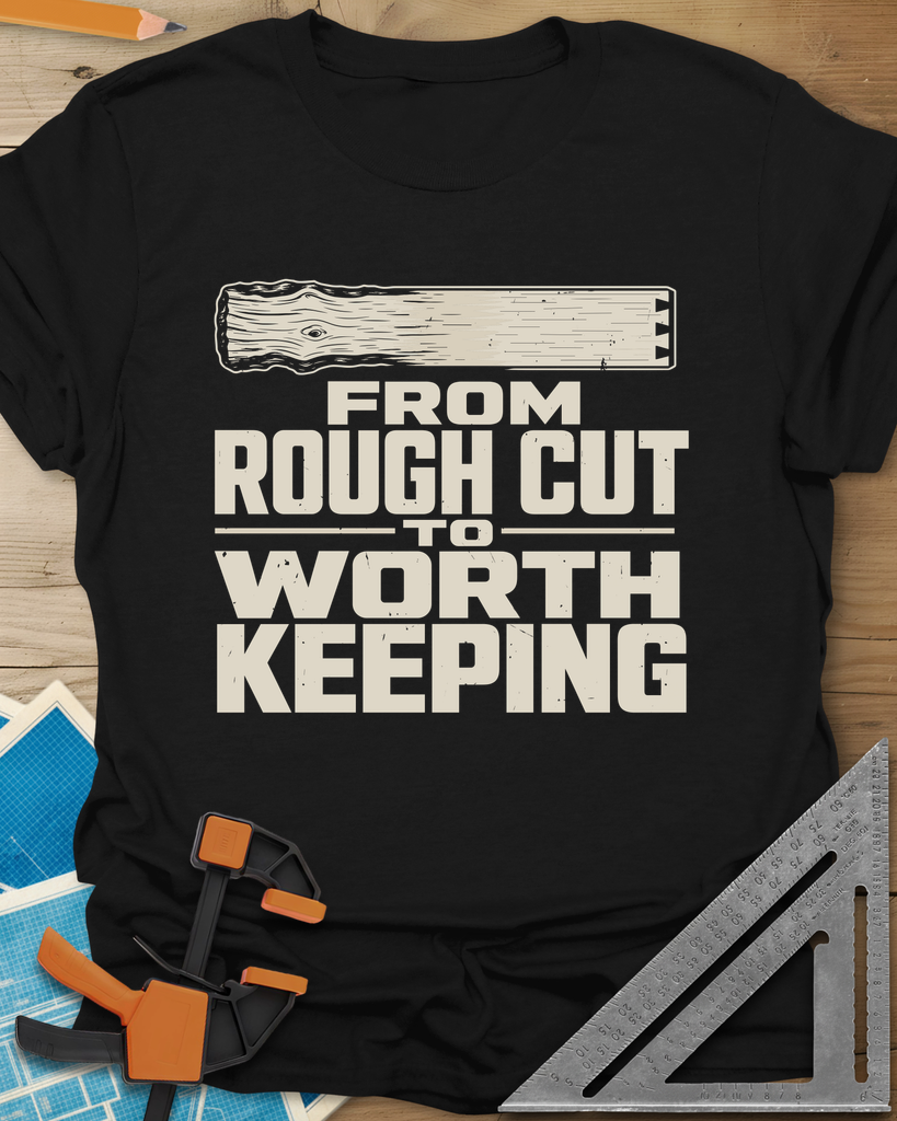 Rough To Worthy Tee — black