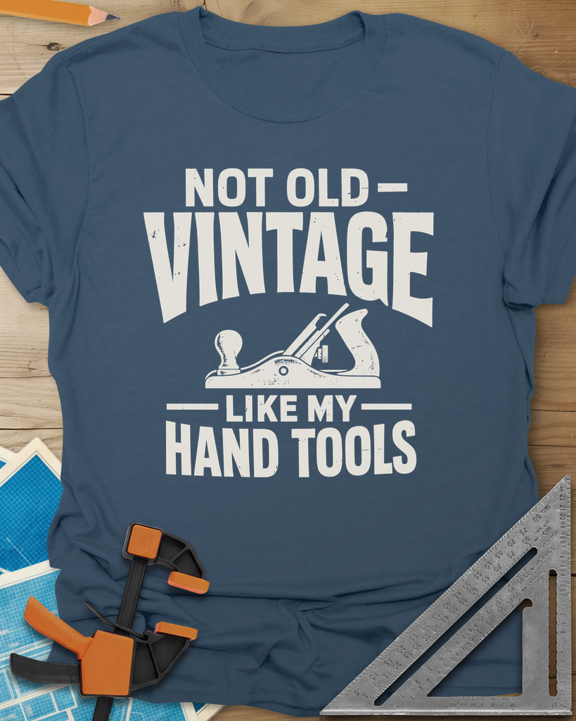Vintage Tools Tee — indigo_blue