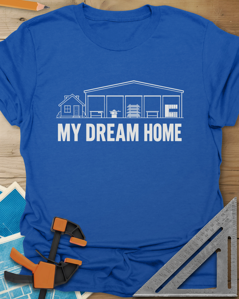 Dream Home Tee — royal