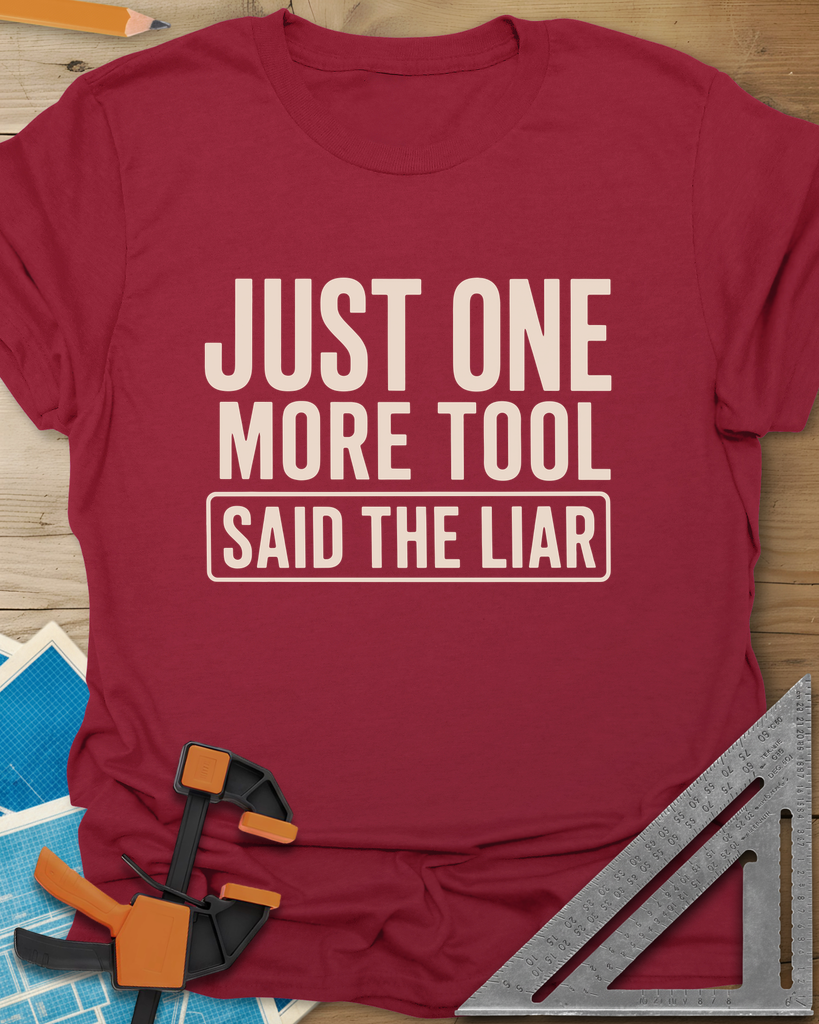 More Tools Tee — cardinal_red