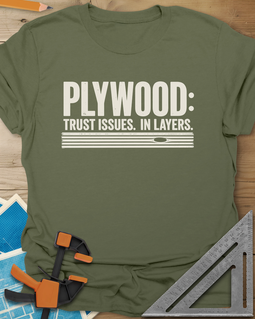 Plywood Trust Tee — military_green