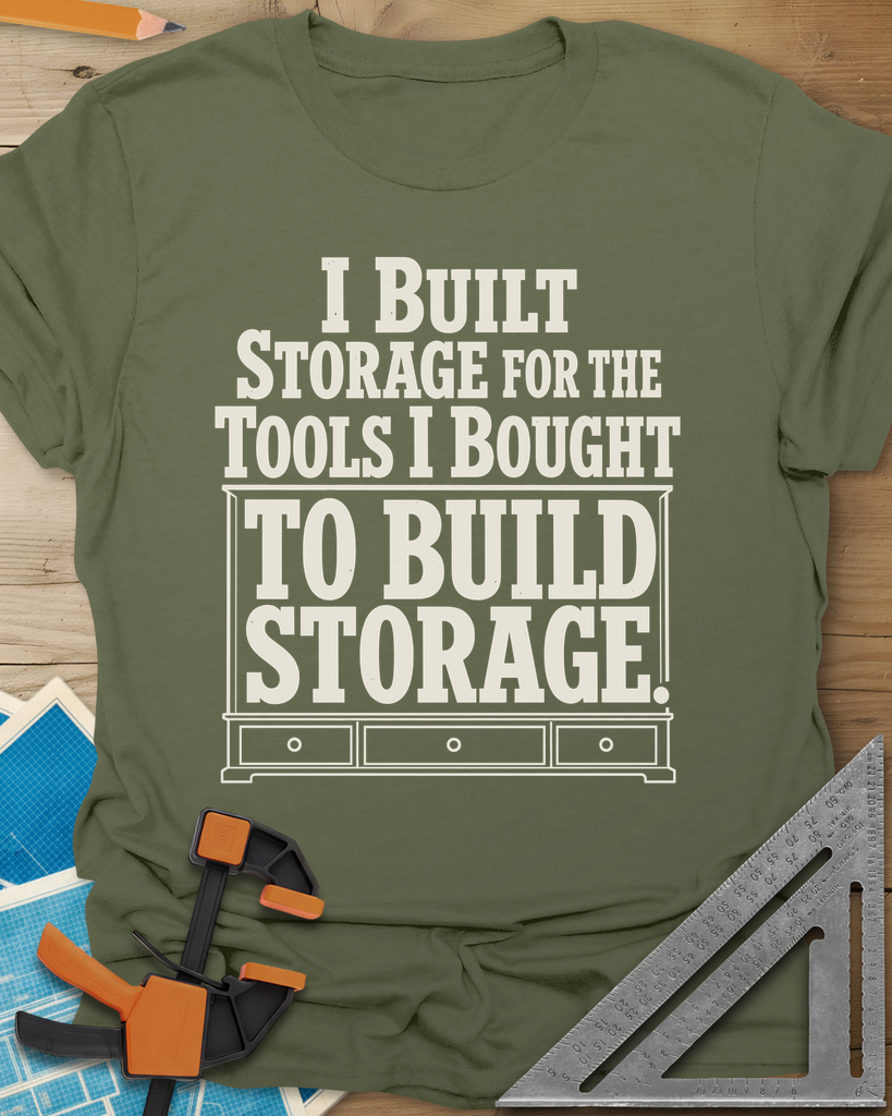 Build Storage Tee — military_green