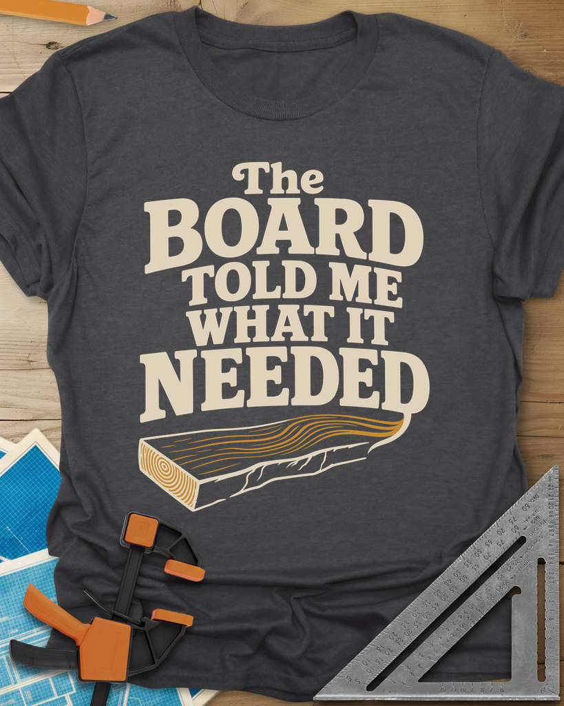 Board Whisperer Tee — dark_heather_grey