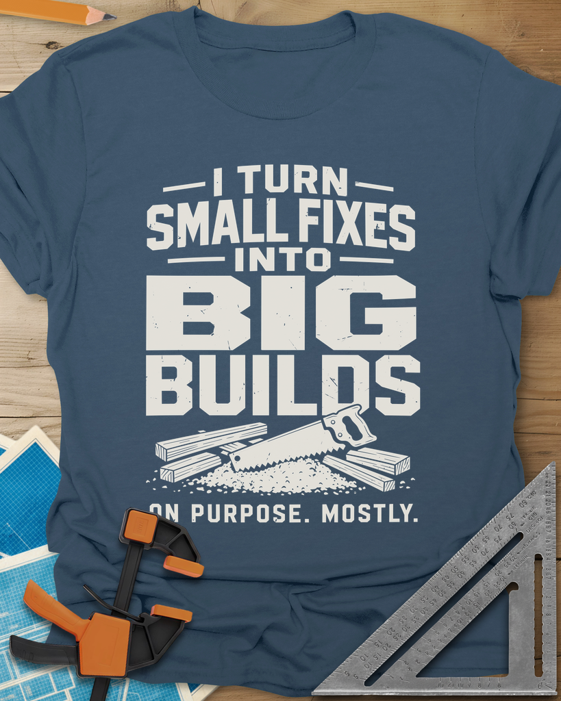 Big Builds Tee — indigo_blue
