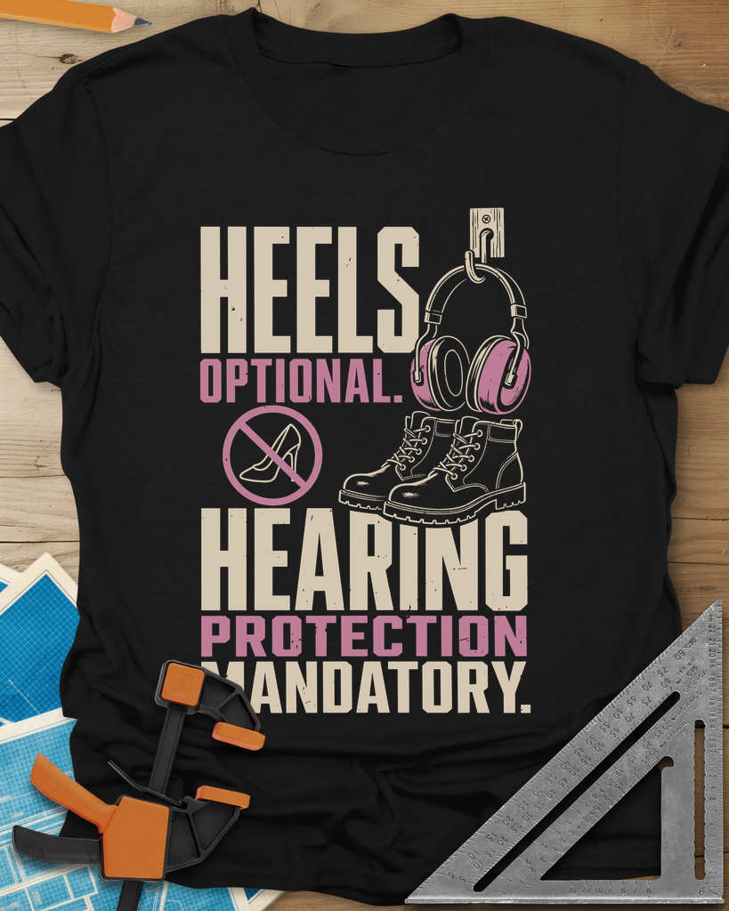 Hearing Protection Tee — black
