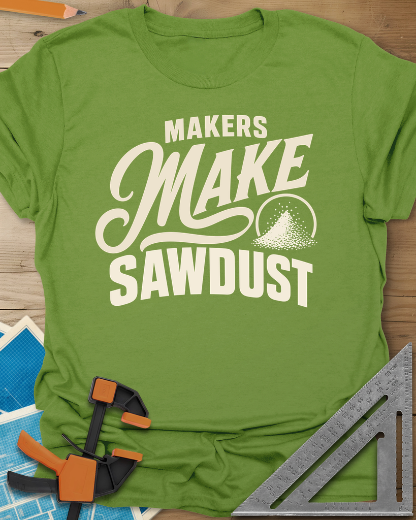Make Sawdust Tee — kiwi