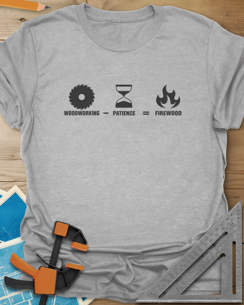 Patience Firewood Tee — sport_grey