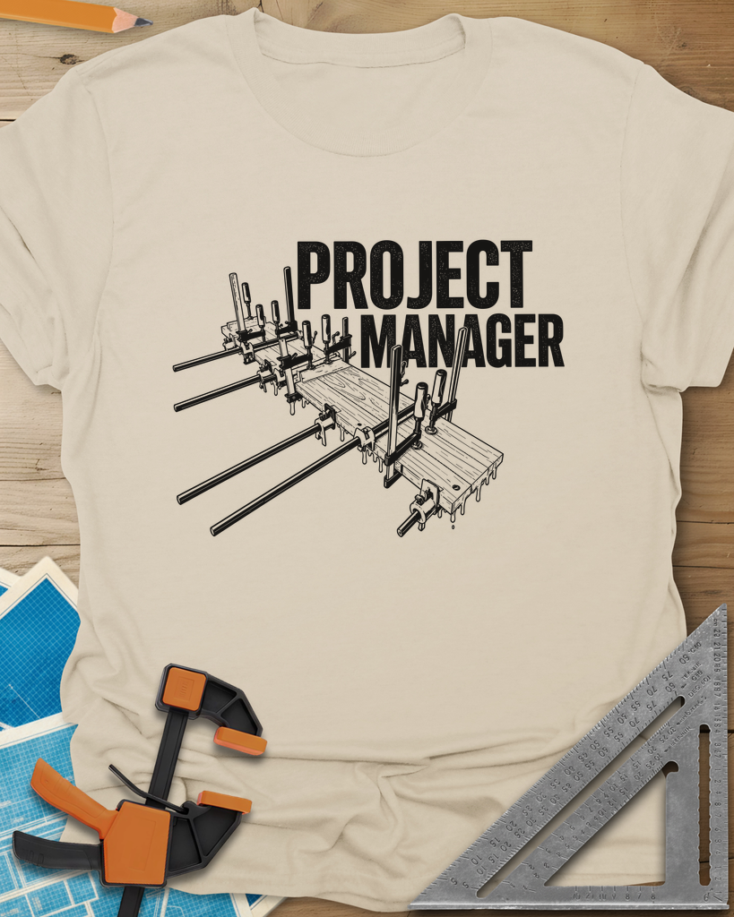 Project Manager Tee — sand