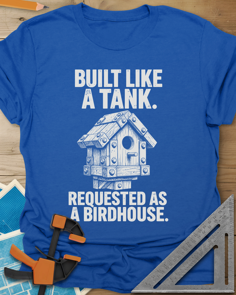 Built Like A Tank Tee — royal