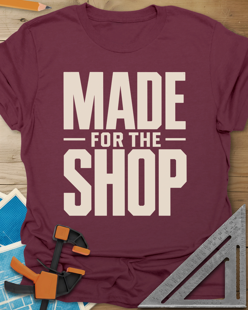 Shop Crafted Tee — maroon