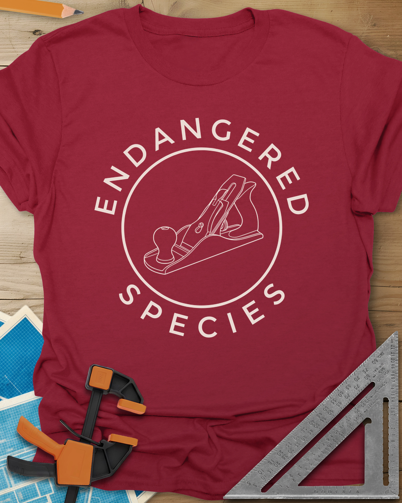 Endangered Species Tee — cardinal_red