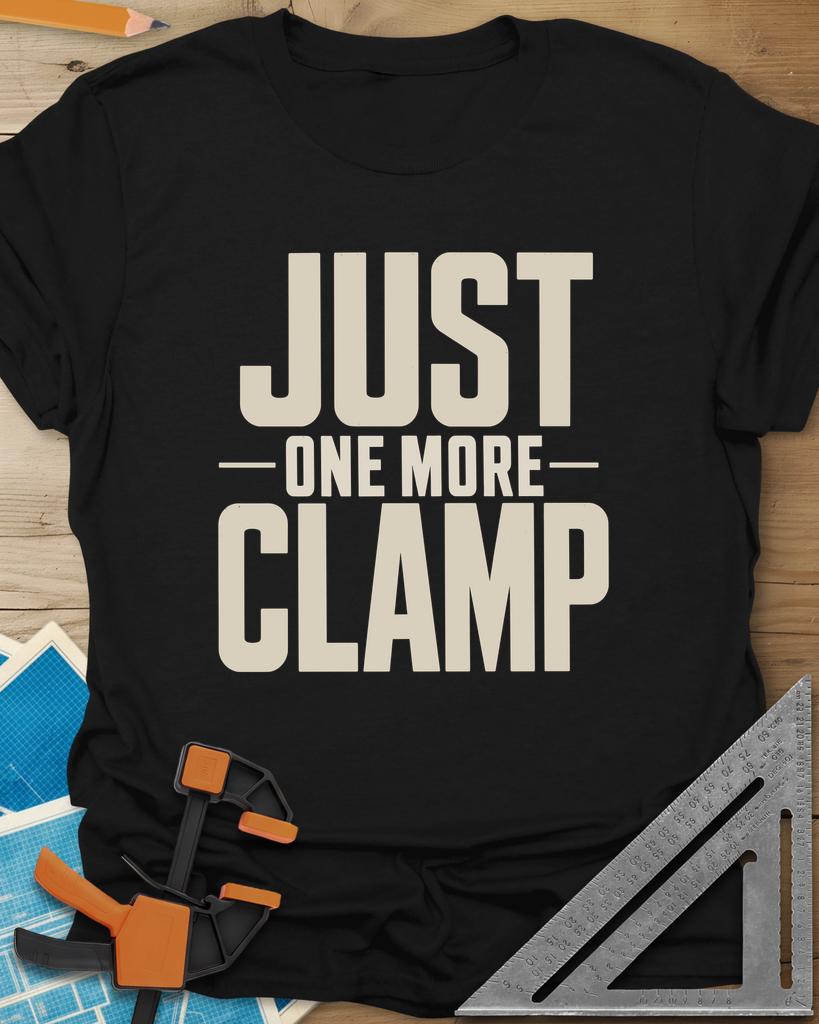 Just One More Tee — black