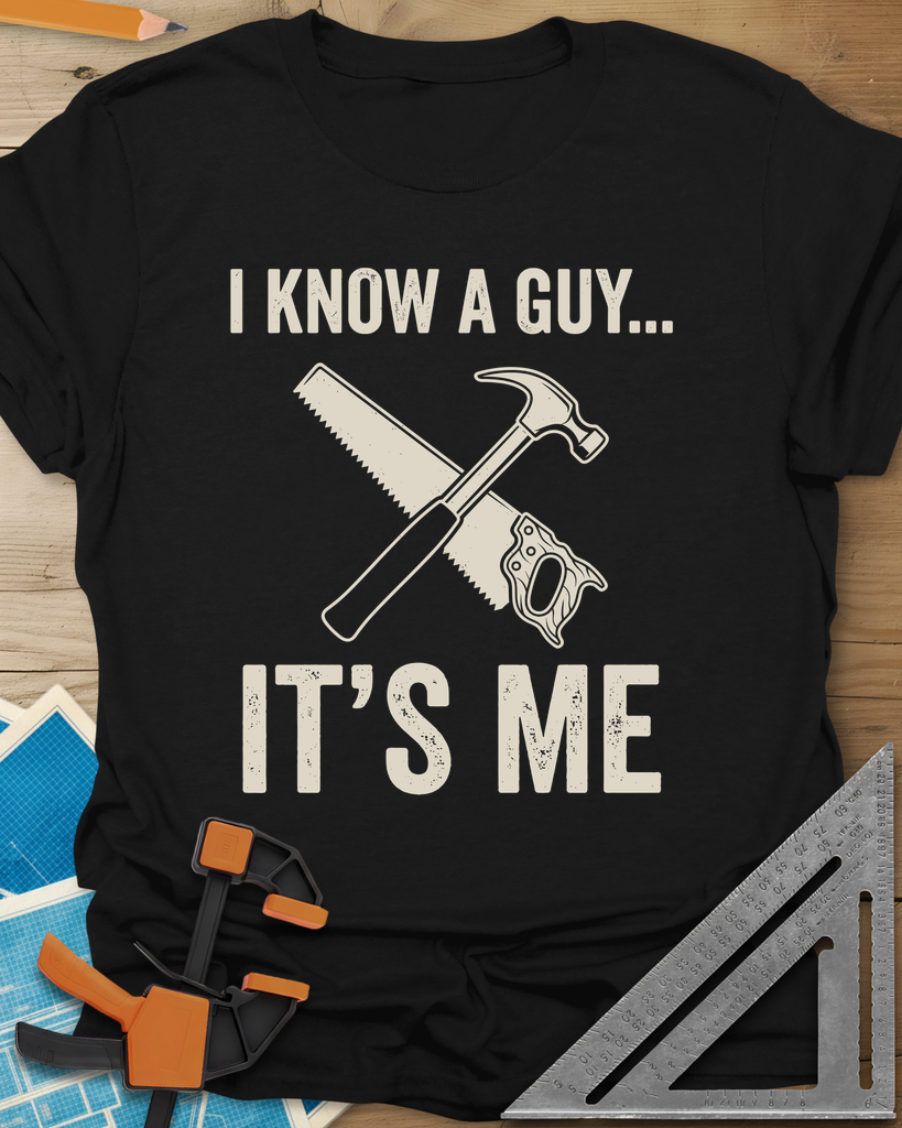 I Know A Guy Tee — black