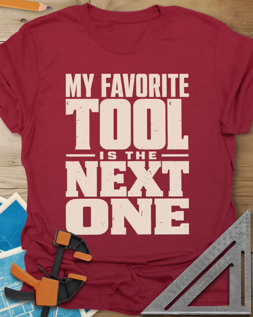 Next Tool Tee — cardinal_red