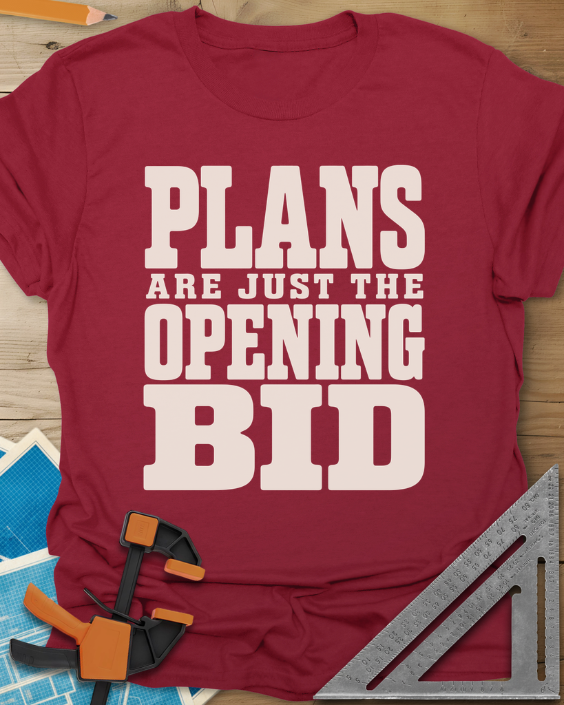 Opening Bid Tee — cardinal_red