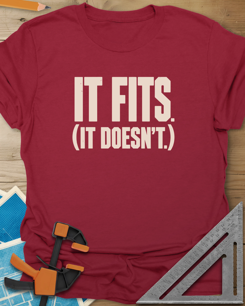 It Fits Tee — cardinal_red