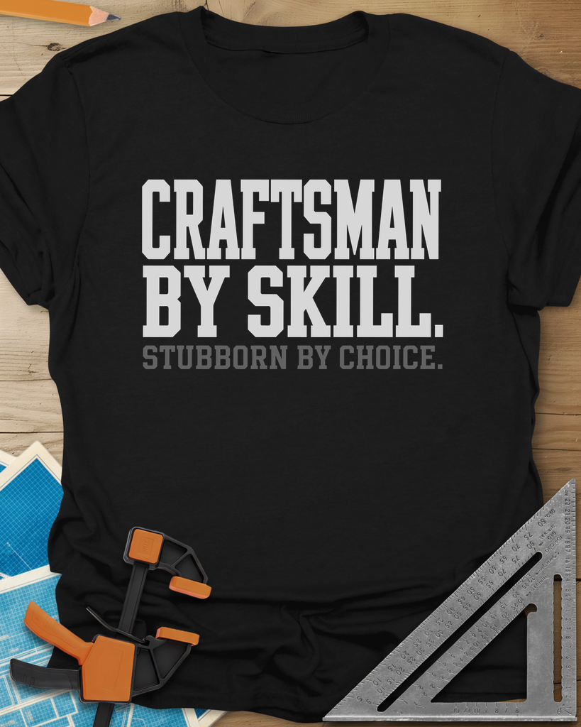 Craftsman Skill Tee — black