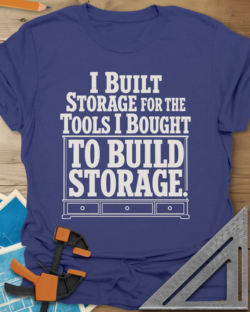 Build Storage Tee — metro_blue