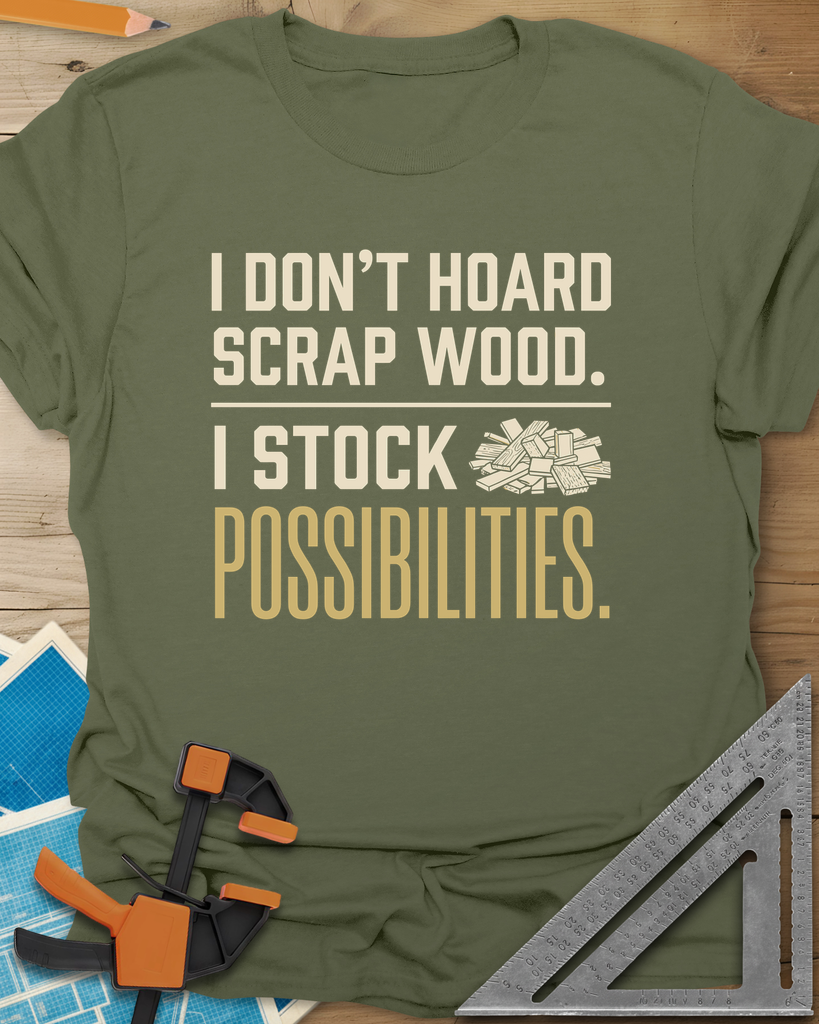 I Stock Possibilities Tee — military_green