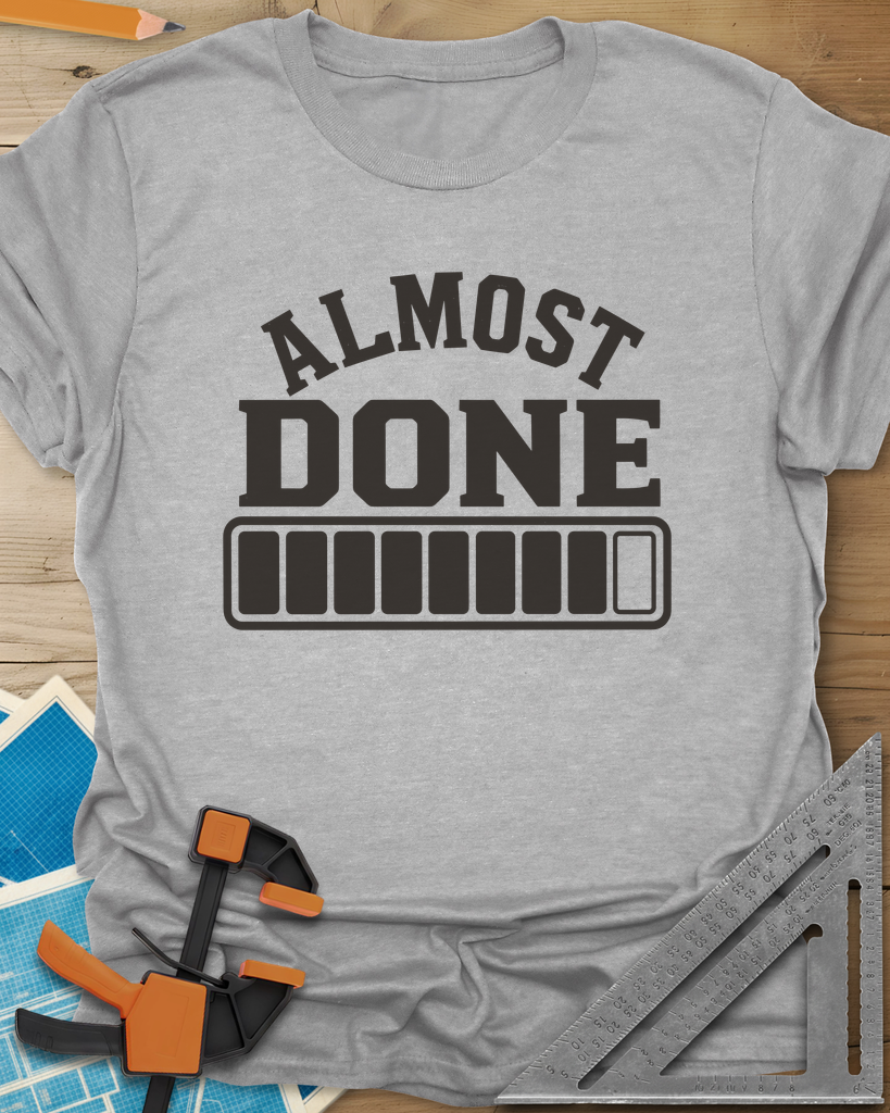 Almost Done Tee — sport_grey