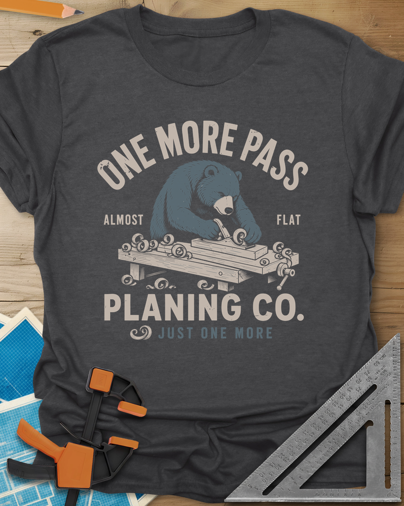 One More Pass Tee — dark_heather_grey
