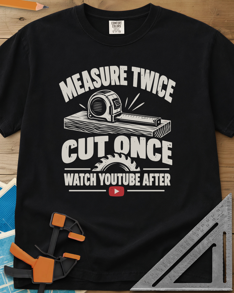 Watch YouTube After - Premium Heavyweight Tee — black