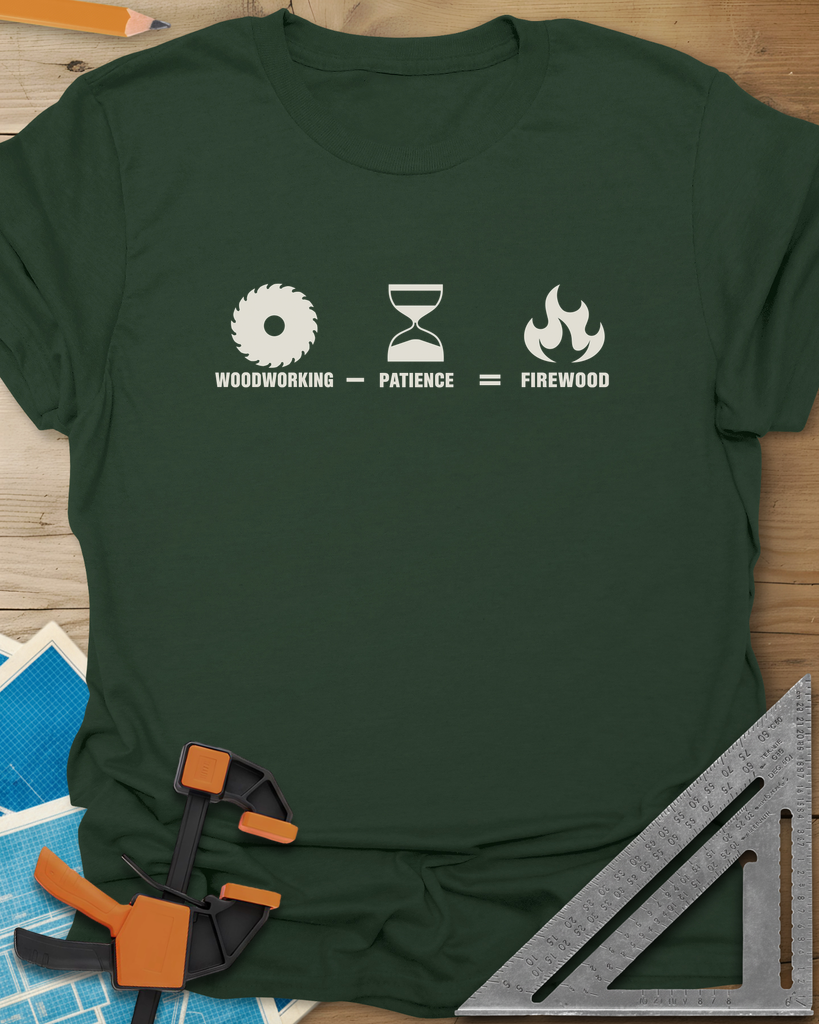 Patience Firewood Tee — forest_green