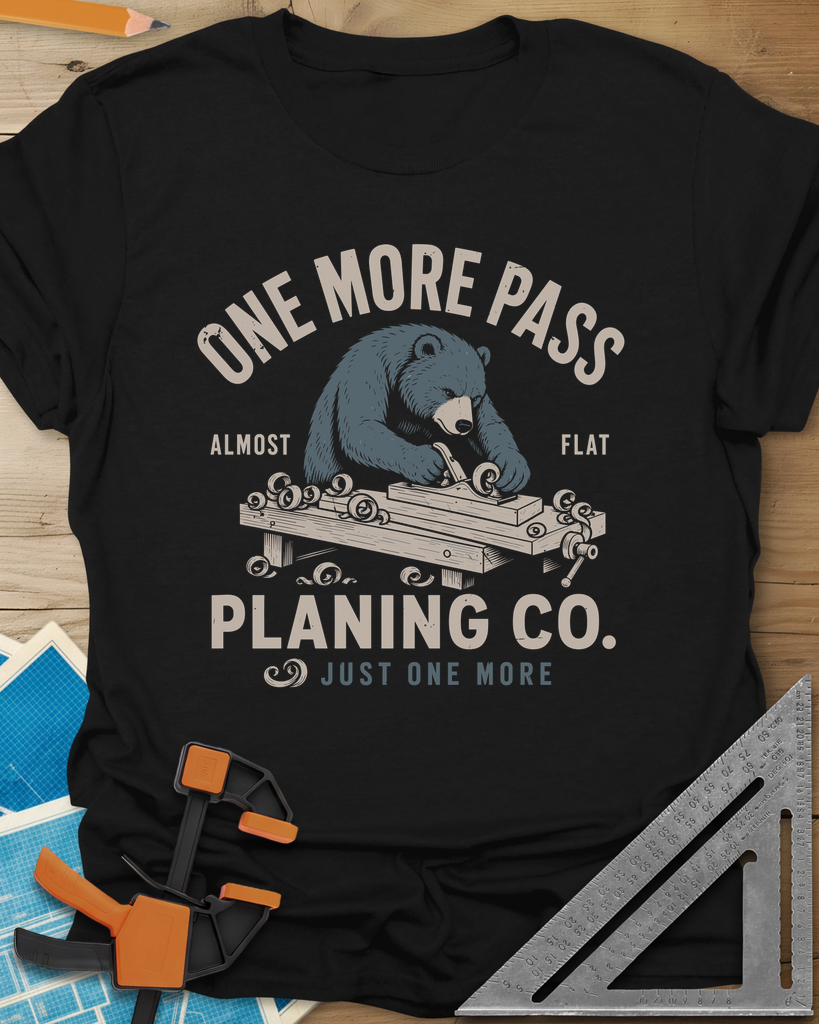 One More Pass Tee — black