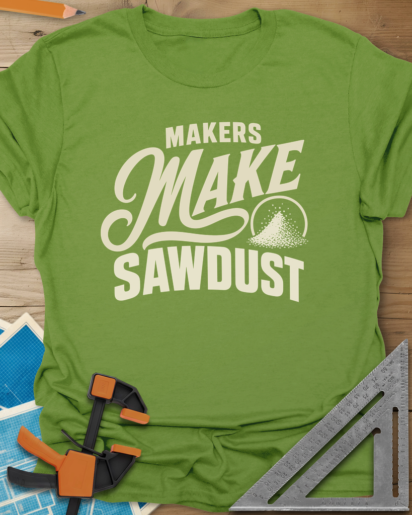Make Sawdust Tee — kiwi