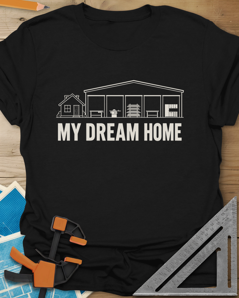 Dream Home Tee — black