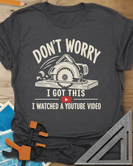 YouTube Pro Tee — dark_heather_grey