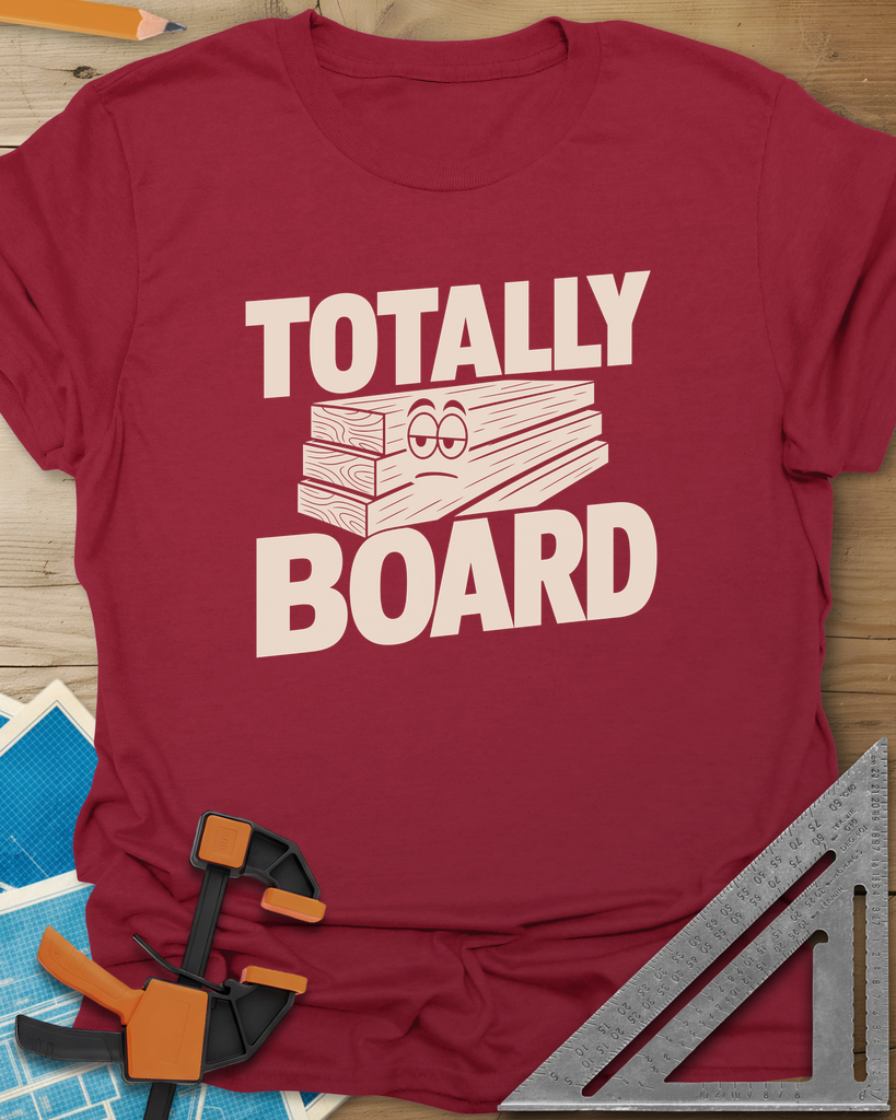 Totally Board Tee — cardinal_red