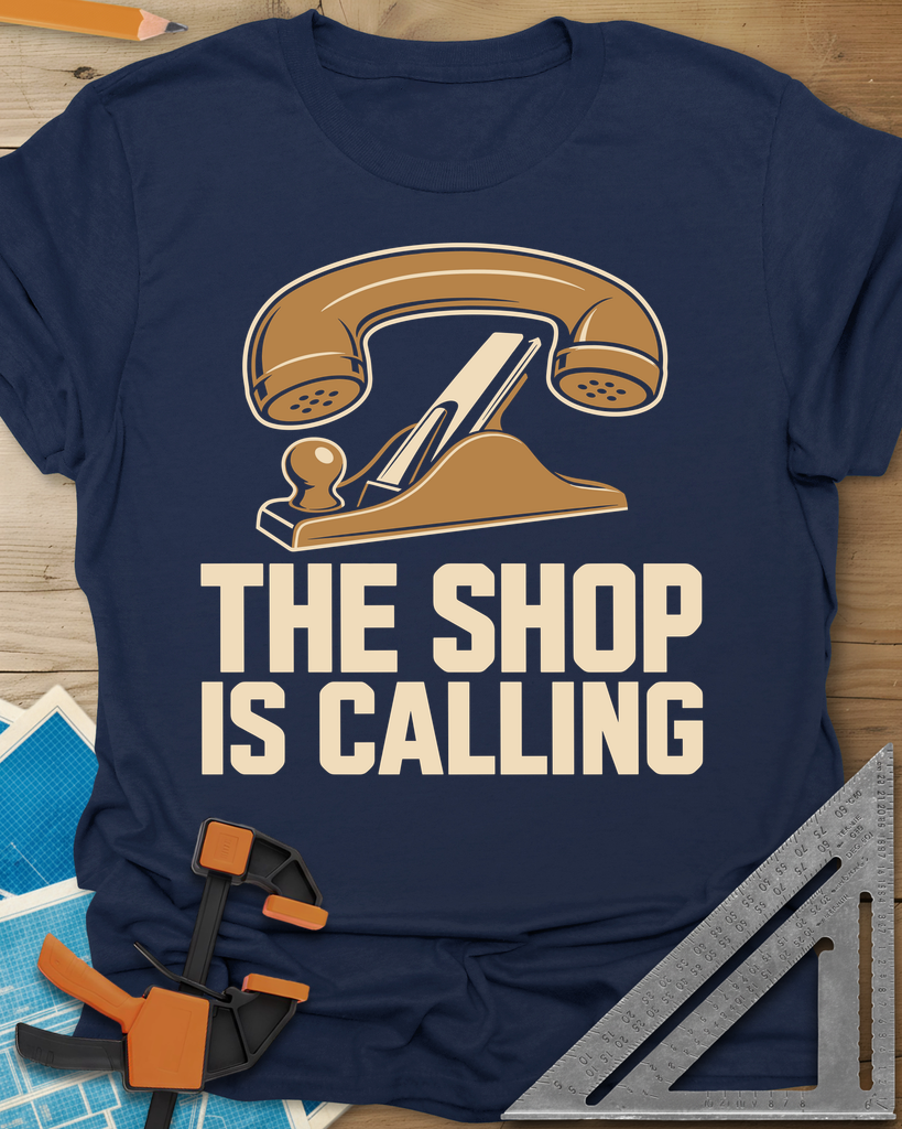 Shop Calling Tee — navy