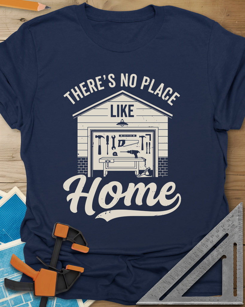 No Place Like Home Tee — navy