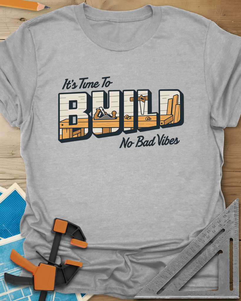 Build Time Tee — sport_grey
