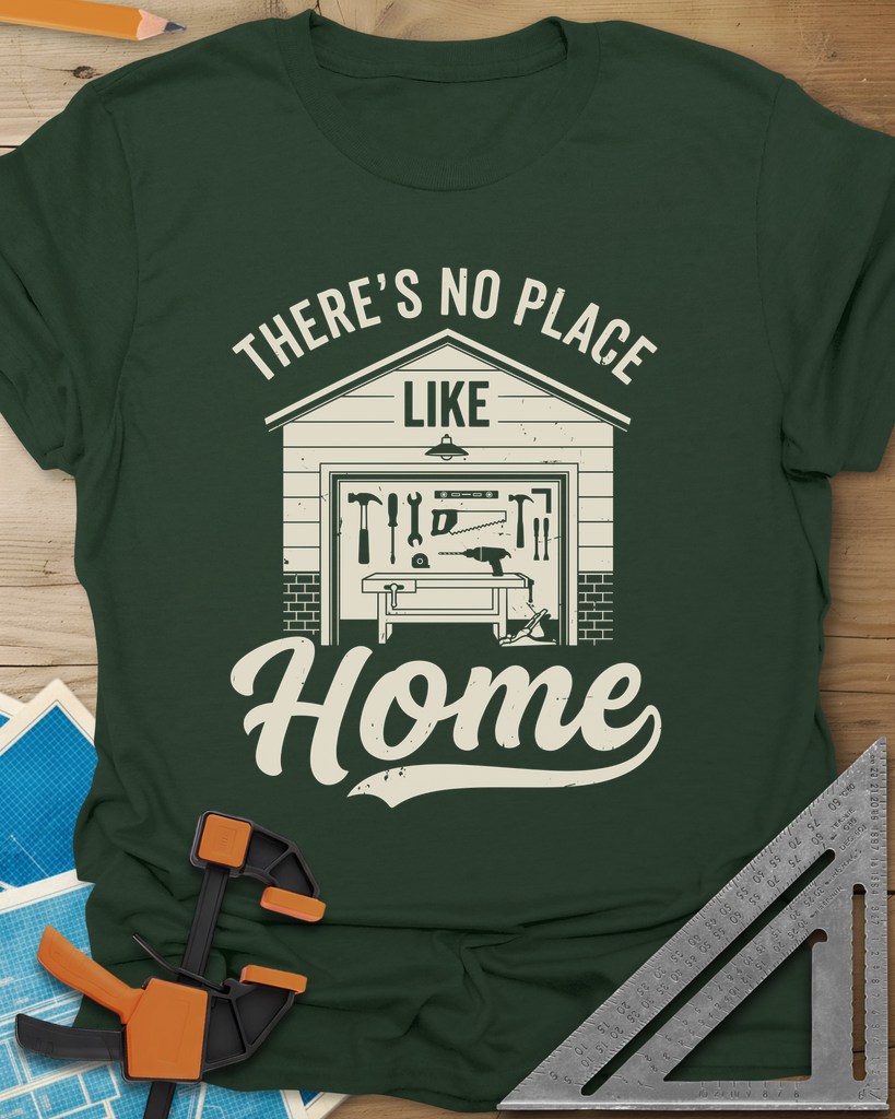 No Place Like Home Tee — forest_green