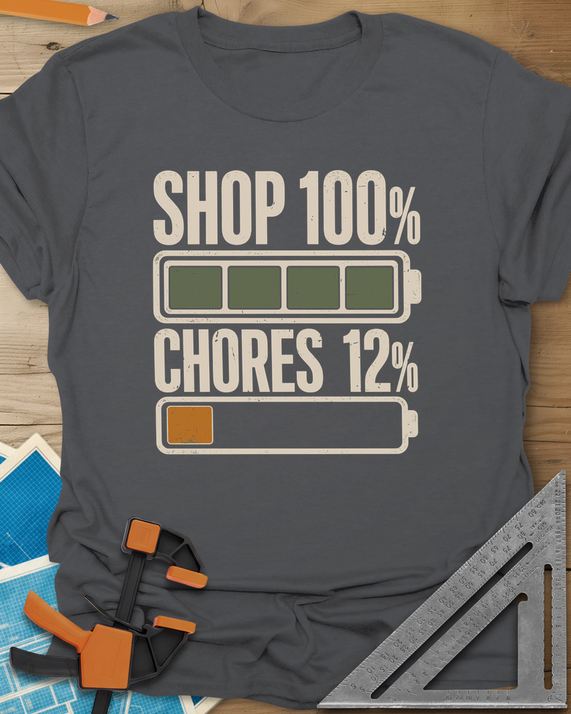Shop 100% Tee — charcoal
