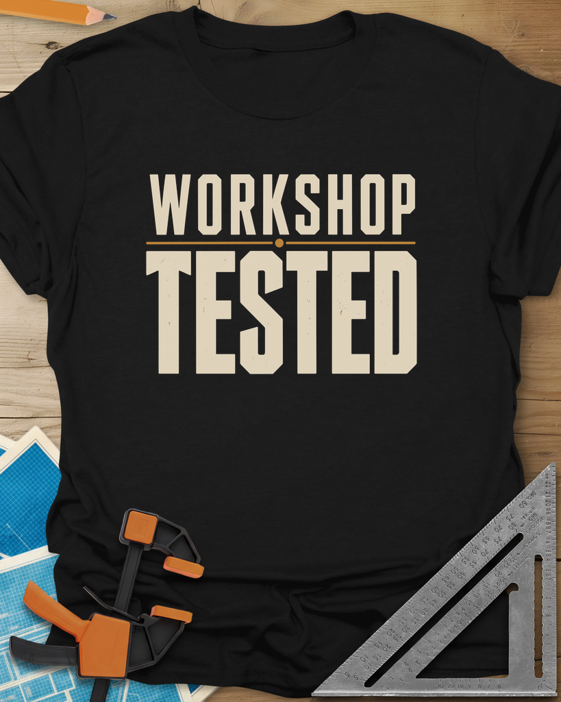 Workshop Tested Tee — black