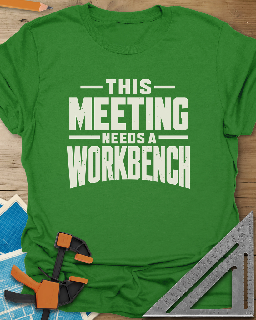 Meeting Workbench Tee — irish_green