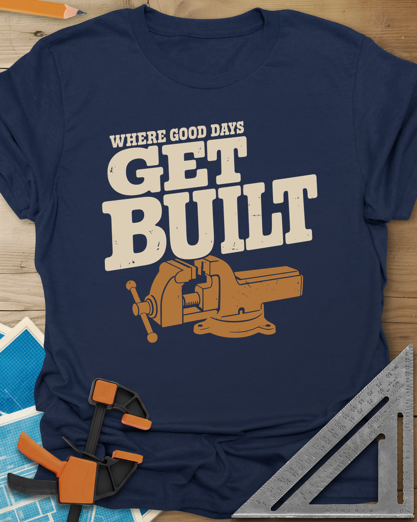 Get Built Tee — navy