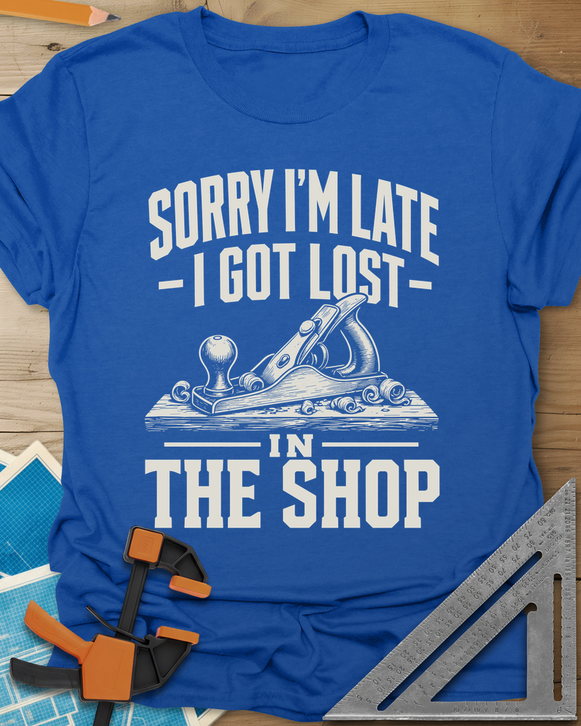 Lost In The Shop Tee — royal