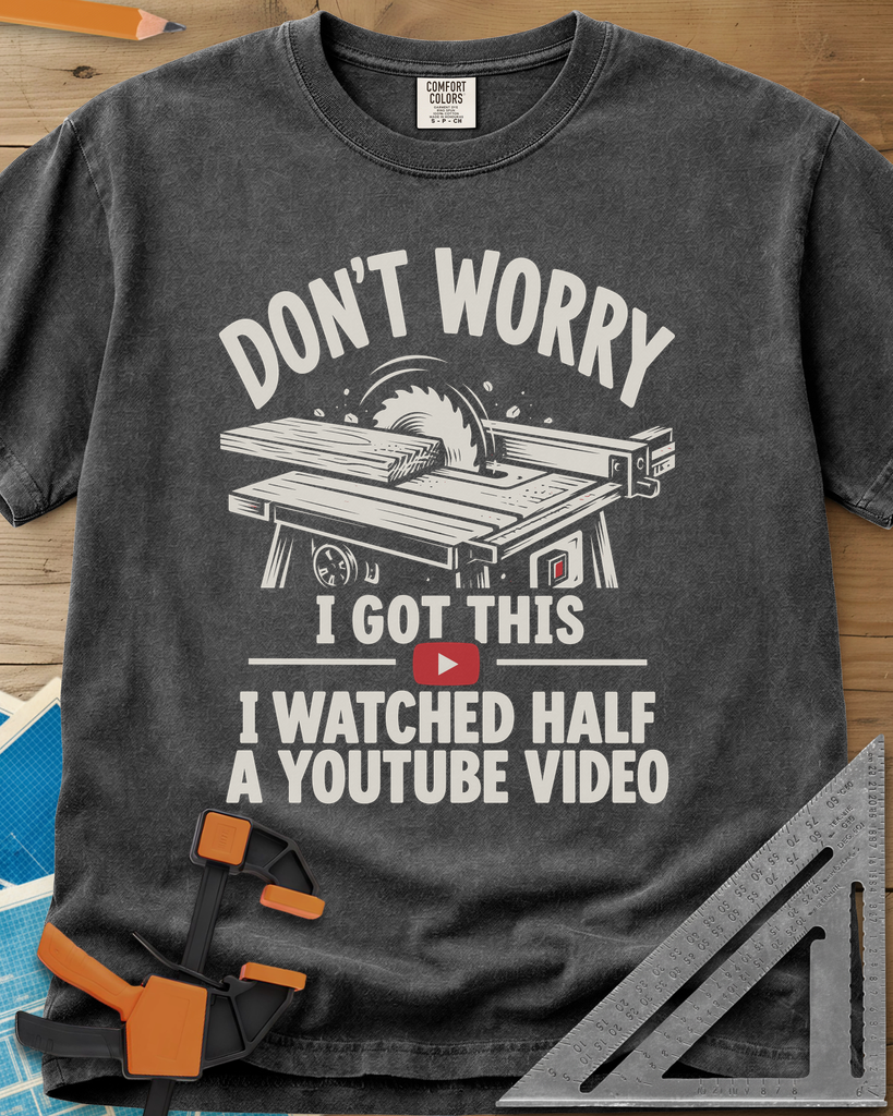YouTube Video - Premium Heavyweight Tee — pepper
