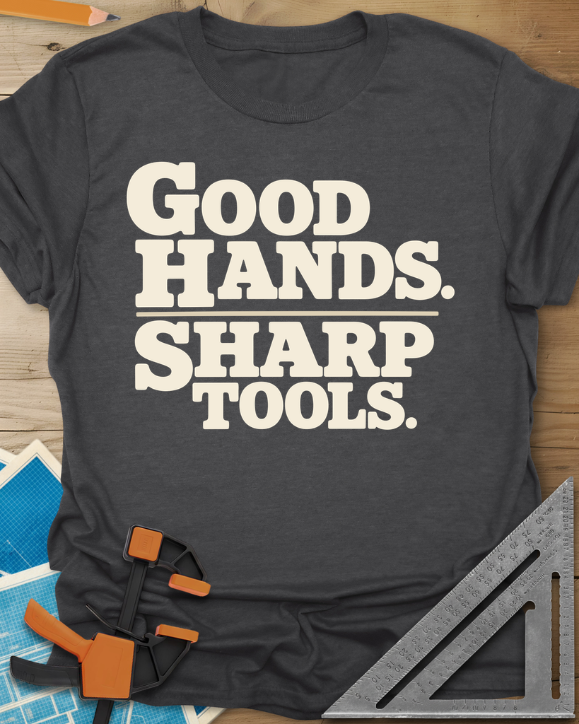 Good Hands Tee — dark_heather_grey