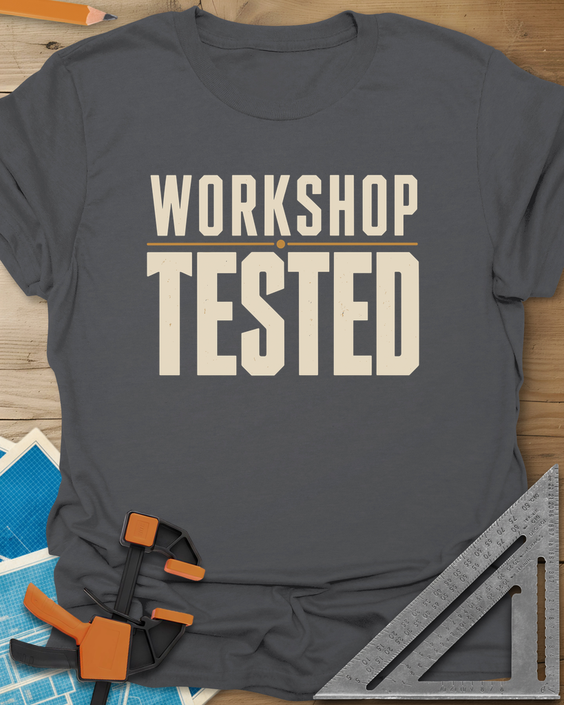 Workshop Tested Tee — charcoal