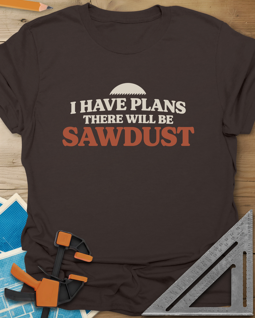 There Will Be Sawdust Tee — dark_chocolate
