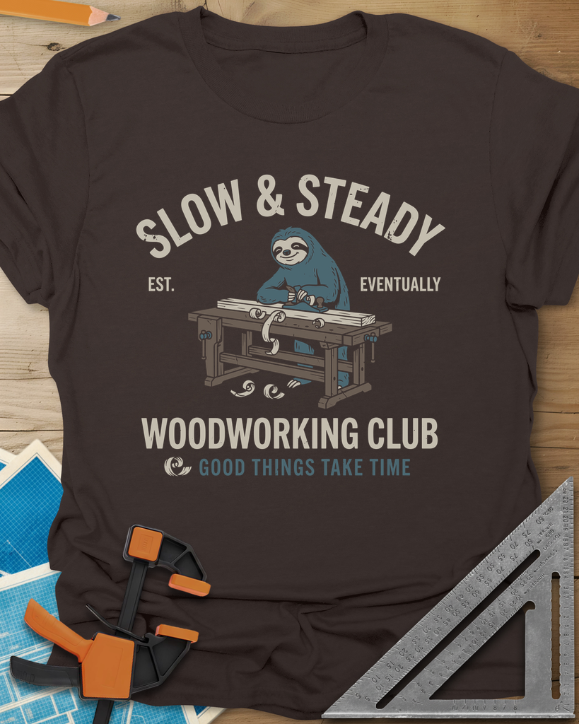 Slow Steady Tee — dark_chocolate