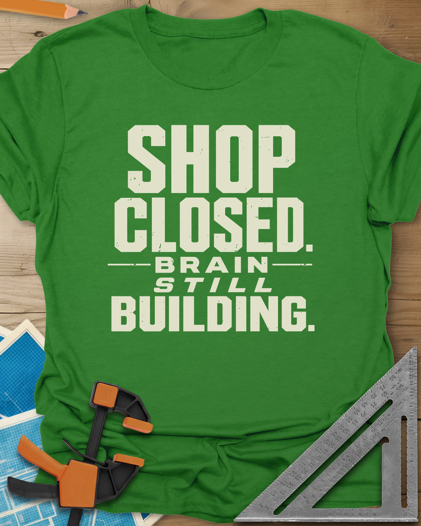 Brain Building Tee — irish_green