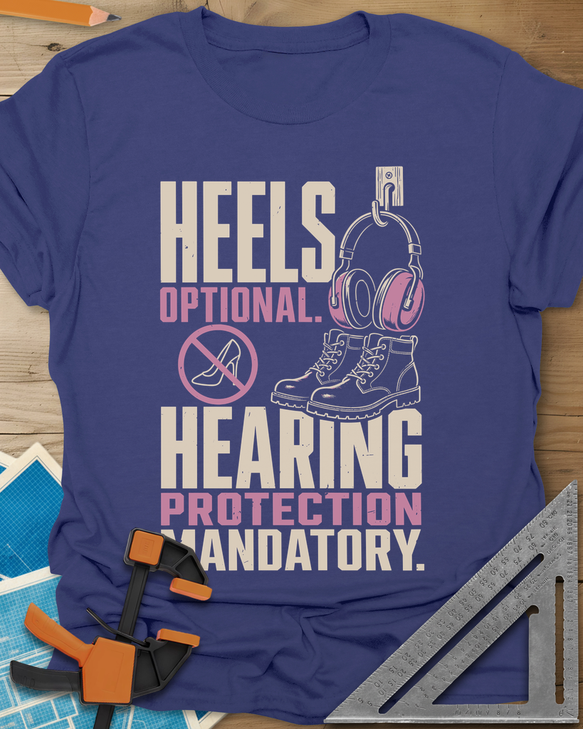 Hearing Protection Tee — metro_blue