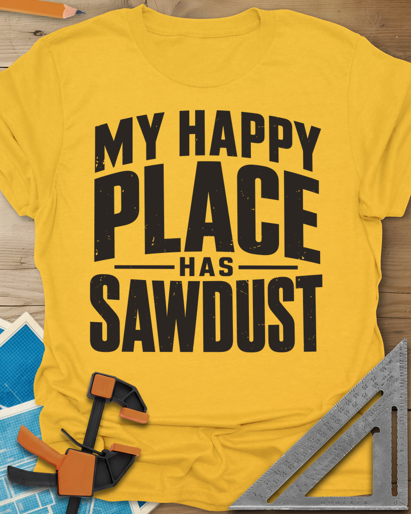 Happy Sawdust Tee — daisy