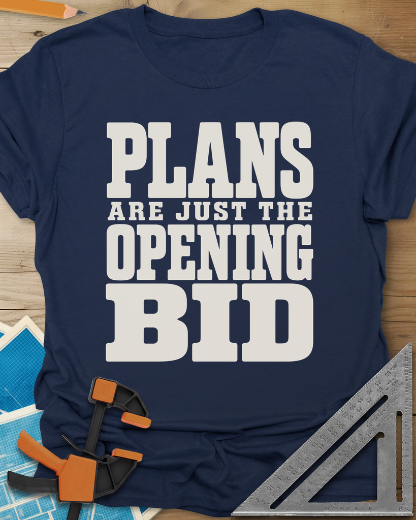 Opening Bid Tee — navy